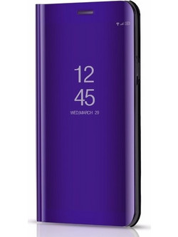 Θήκη Clear View για Huawei P30 Pro Purple (oem)