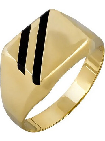Million Diamonds Ανδρικό Δαχτυλίδι από Χρυσό 14K RA10980