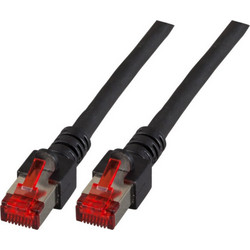 EFB Elektronik S/FTP Cat.6 Καλώδιο Δικτύου Ethernet 3m Black