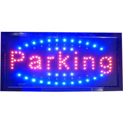 Πινακίδα LED 2 χρωμάτων PARKING