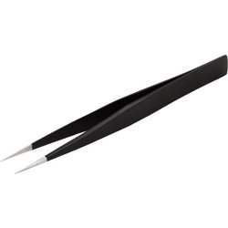 TIPA Tweezers stainless steel anti-static-straight 125x11mm