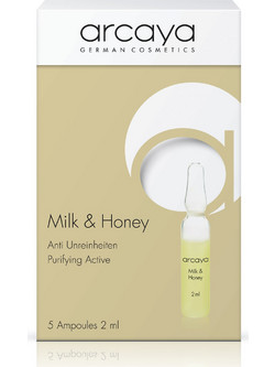 Arcaya Milk & Honey Αντιγηραντικό Serum Προσώπου για Ακμή με Μέλι 5x2ml