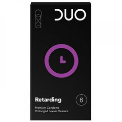 DUO Retarding Προφυλακτικά με Επιβραδυντικό & Λιπαντικό 6τμχ