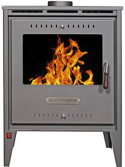 Alfatherm ALB01 Ατσάλινη Ξυλόσομπα Αερόθερμη 20kW
