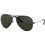 Ray-Ban RB3025 W08/79 Ανδρικά Γυαλιά Ηλίου Aviator Μεταλλικά Μαύρα με Μαύρο Polarized Φακό