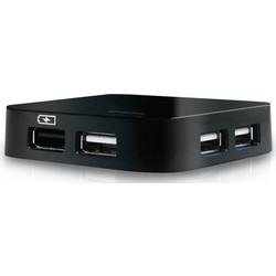 D-Link DUB-H4 USB Hub 2.0 USB-A με 4 Θύρες USB-A & Εξωτερική Παροχή Ρεύματος