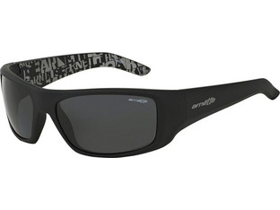 Arnette AN4182 2196/87 Ανδρικά Γυαλιά Ηλίου Ορθογώνια Κοκάλινα Μαύρα με Μαύρο Polarized Φακό