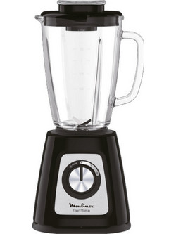 Moulinex LM4358 Μπλέντερ για Smoothie με Γυάλινη Κανάτα 1.75lt 800W