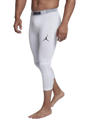 Jordan Dri-FIT 23 Alpha Ανδρικό Κολάν 3/4 Λευκό 892246-100