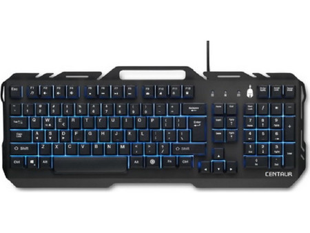 Spartan Gear Centaur Gaming Πληκτρολόγιο RGB Black
