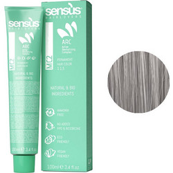 Sens.Us MC2 10.1 Platinum Ash Blonde Μόνιμη Βαφή Μαλλιών Χωρίς Αμμωνία 100ml