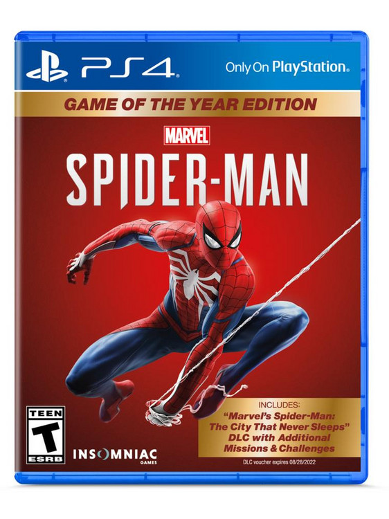 Marvel's Spider-Man Game Of The Year Edition PS4