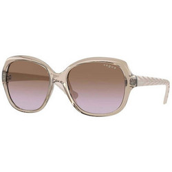 Vogue VO2871S 299068 Γυαλιά Ηλίου Oversized Κοκάλινα Καφέ με Καφέ Φακό