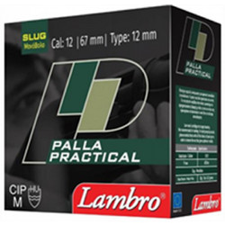 Lambro Palla Practical Σκοπευτικά Φυσίγγια Μονόβολα 12Cal 67mm 28gr 25τμχ