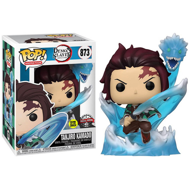 Funko Pop! Demon Slayer – Tanjiro Kamado – Figurine Vinyle 9,5 Cm – Collection Officielle