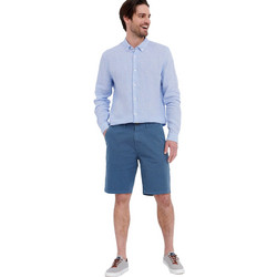 Funky Buddha Ανδρική Βερμούδα Chino Μπλε FBM005-020-03