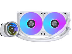 Lian Li Galahad II Trinity 240 White Υδρόψυξη CPU 120mm ARGB για Socket 115x / AM4 / 1200 / 1700 / AM5