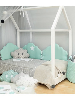 Baby Star Cloud Σετ Κούνιας Mint 3τμχ