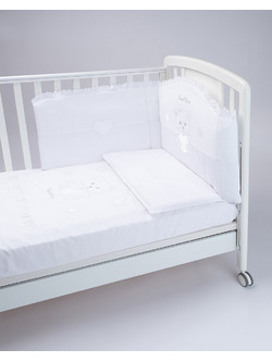 Prenatal Bear Σετ Κούνιας White 4τμχ
