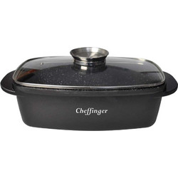 Cheffinger CF-RO32 Γάστρα Αλουμινίου Ορθογώνια 32cm