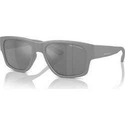 Armani Exchange AX4141SU 81806G Ανδρικά Γυαλιά Ηλίου Aviator Κοκάλινα Γκρι με Γκρι Polarized Φακό