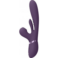 Vive Kura G-Spot Δονητής Rabbit Μωβ
