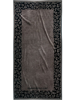 Greenwich Polo Club 3862 Πετσέτα Θαλάσσης Καφέ 90x180cm