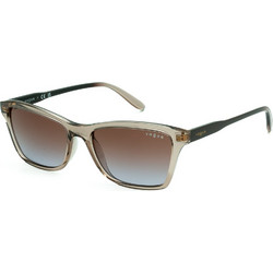Vogue VO5551S 294068 Ανδρικά Γυαλιά Ηλίου Τετράγωνα Κοκάλινα Γκρι με Καφέ Degradee Φακό