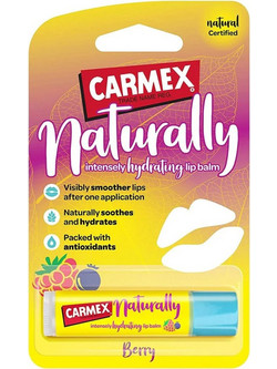 Carmex Naturally Red Fruits Stick Lip Balm 1τμχ