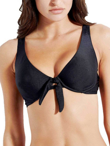 Bluepoint Bikini Top με Ενίσχυση Μαύρο 24066100D-02
