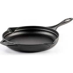 Hosse Kitchen Μαντεμένιο Τηγάνι Εμαγιέ Επίστρωση Black Onyx 28cm