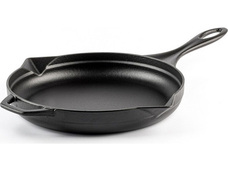 Hosse Kitchen Μαντεμένιο Τηγάνι Εμαγιέ Επίστρωση Black Onyx 28cm