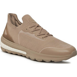 Geox Ανδρικά Sneakers Εκρού U35BAA0006KC8182