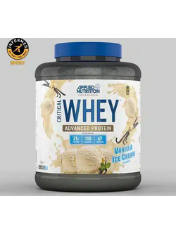 Applied Nutrition Critical Whey Vanilla Ice Cream Πρωτεΐνη Ορού Γάλακτος Γράμμωσης 2kg