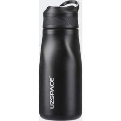 Uzspace Stainless Bottle UZ-9036 Black 1lt