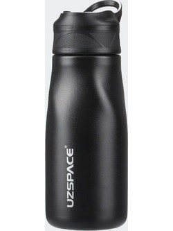 Uzspace Stainless Bottle UZ-9036 Black 1lt