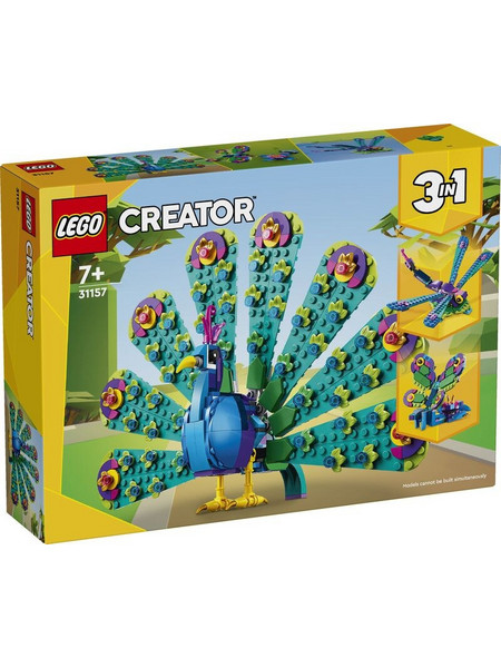 Lego Creator 3-in-1 Exotic Peacock για 7+ Ετών 31157