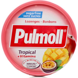 Pulmoll Καραμέλες Τροπικά Φρούτα 45gr