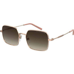 Marc Jacobs MARC507S K67/HA Γυναικεία Γυαλιά Ηλίου Τετράγωνα Μεταλλικά Ασημί με Καφέ Degradee Φακό