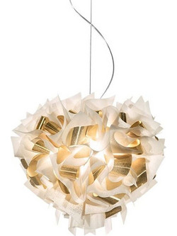 Slamp Veli Aurea Large Κρεμαστό Φωτιστικό Οροφής Μονόφωτο E27 Λευκό VELSL00WHG01T00000EU