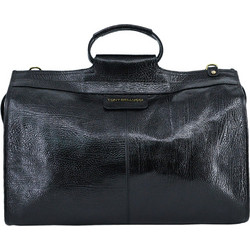 Leather 100 60-BAG-T5243-893 Σακ Βουαγιάζ Μαύρο
