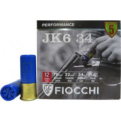 Fiocchi Performance JK6 Φυσίγγια Συγκέντρωσης 12Cal 70mm 34gr