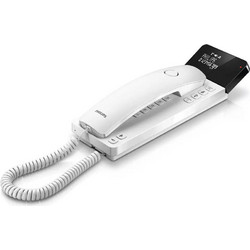Philips M110W/GRS Ενσύρματο Τηλέφωνο με Ανοιχτή Ακρόαση Γόνδολα Λευκό