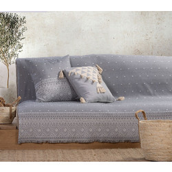 Nef-Nef Ριχτάρι Διθέσιου Καναπέ 170x250 Vernon Ecru/Black