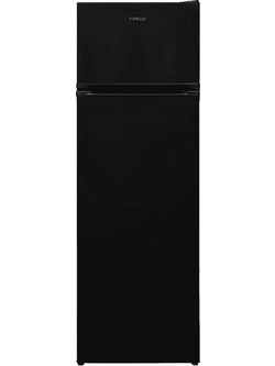 Finlux FXRA 28370 BKE Retro Δίπορτο Ψυγείο 243lt Υ160xΠ54xΒ56cm Μαύρο