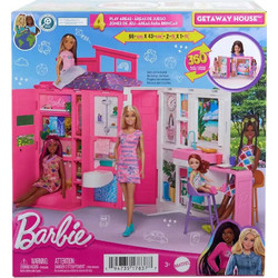 Mattel Barbie Getaway House Σπιτάκι Βαλιτσάκι