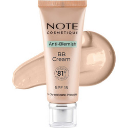Note BB Cream Anti-Blemish 02 Light Beige SPF15 30ml
