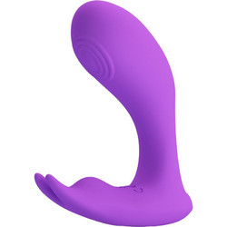 Pretty Love Idabelle Δονητής G-Spot για Ζευγάρια με Τηλεχειριστήριο 10cm Μωβ