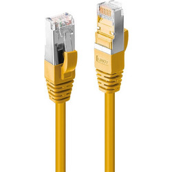 Lindy S/FTP Cat.6a Καλώδιο Δικτύου Ethernet 1.5m Yellow 47863