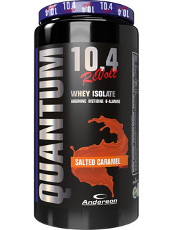 Anderson Quantum 10.4 Revolt Whey Isolate Salted Caramel Πρωτεΐνη Ορού Γάλακτος 800gr